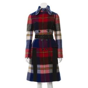 Plaid Prada Coat